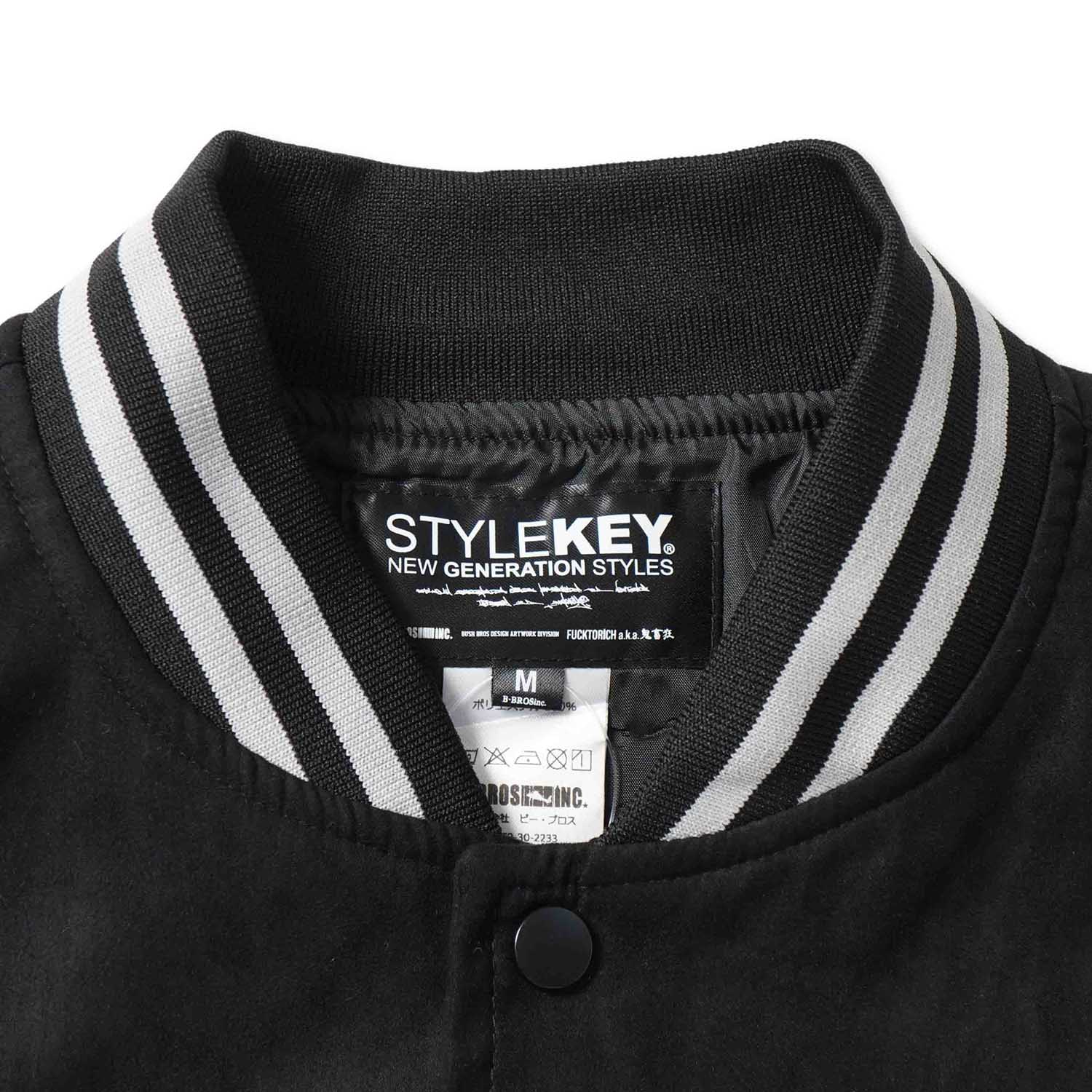STYLEKEY �������륭��  ���������ॸ�㥱�å� ���������  "TEAM GHETTO STADIUM JACKET"  SK25C11-JK03