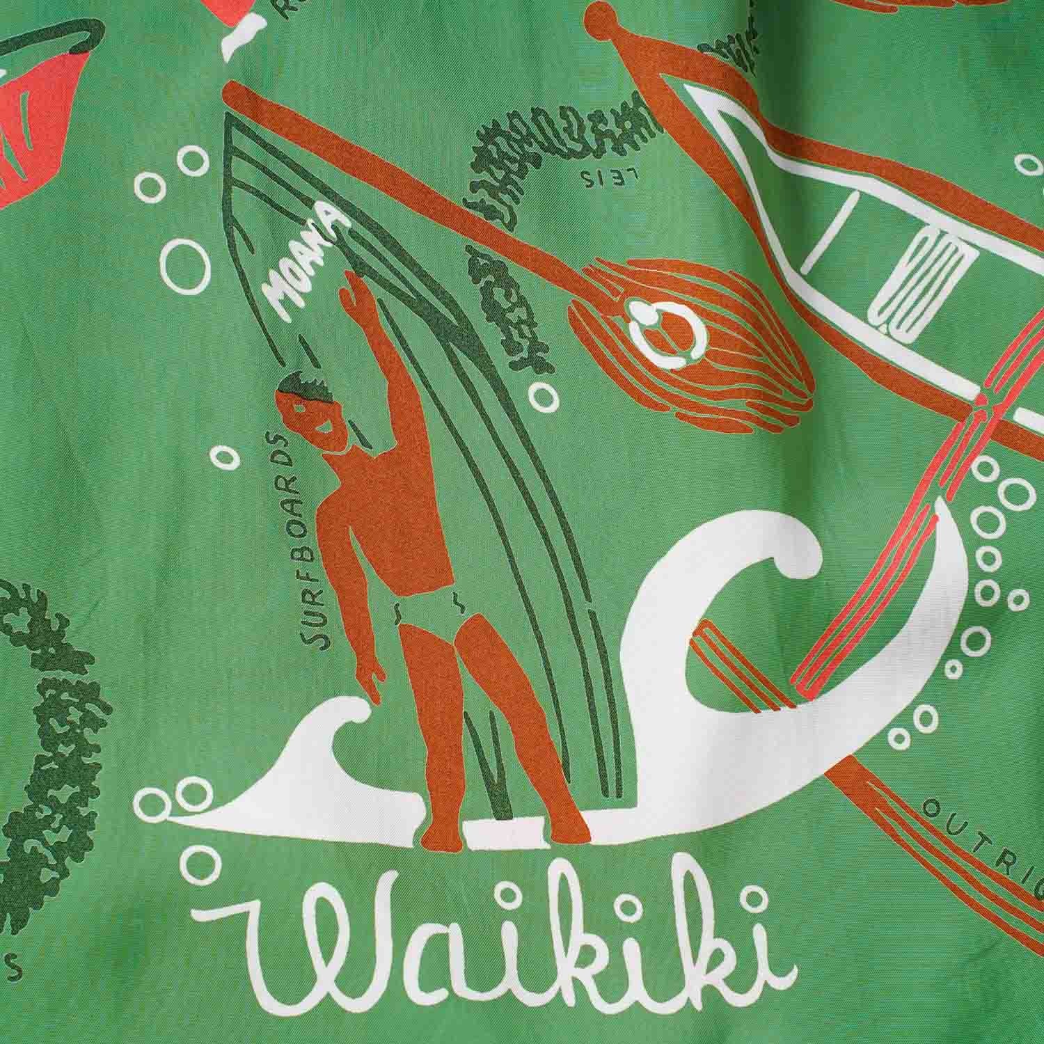 SUN SURF ���󥵡��� Ⱦµ �����ϥ���� KEONI OF HAWAII ��WAIKIKI SAND�� by JOHN MEIGS SS39741