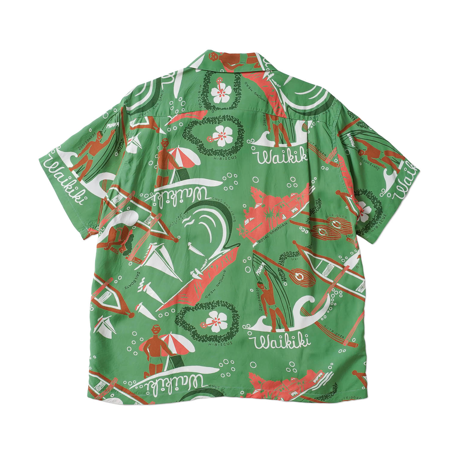 SUN SURF ���󥵡��� Ⱦµ �����ϥ���� KEONI OF HAWAII ��WAIKIKI SAND�� by JOHN MEIGS SS39741