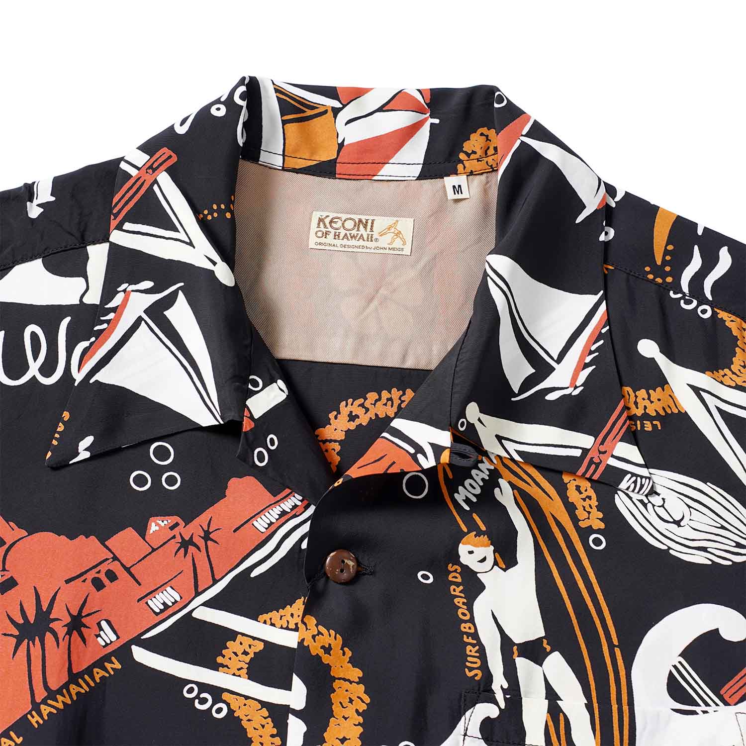 SUN SURF ���󥵡��� Ⱦµ �����ϥ���� KEONI OF HAWAII ��WAIKIKI SAND�� by JOHN MEIGS SS39741
