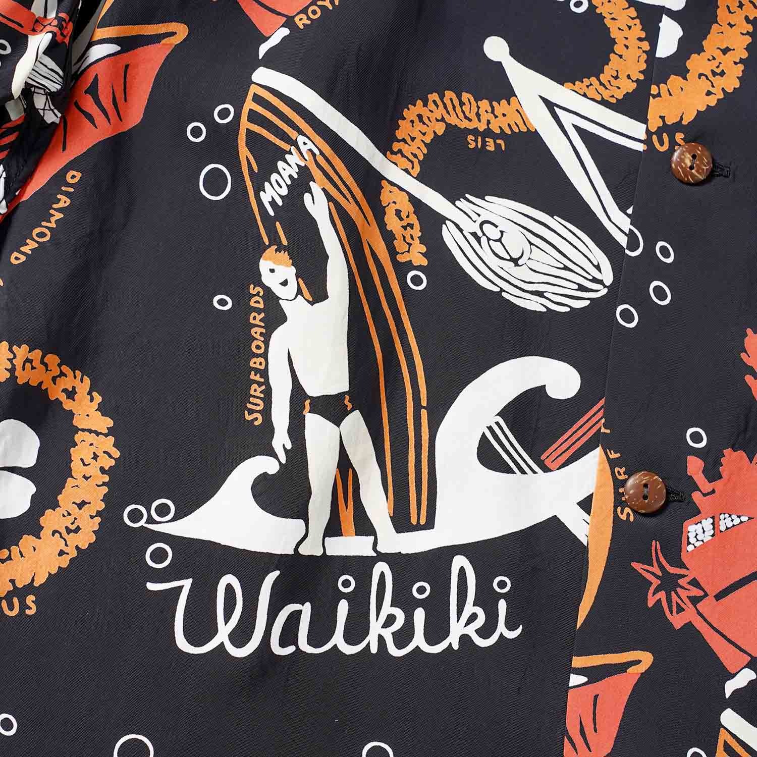 SUN SURF ���󥵡��� Ⱦµ �����ϥ���� KEONI OF HAWAII ��WAIKIKI SAND�� by JOHN MEIGS SS39741
