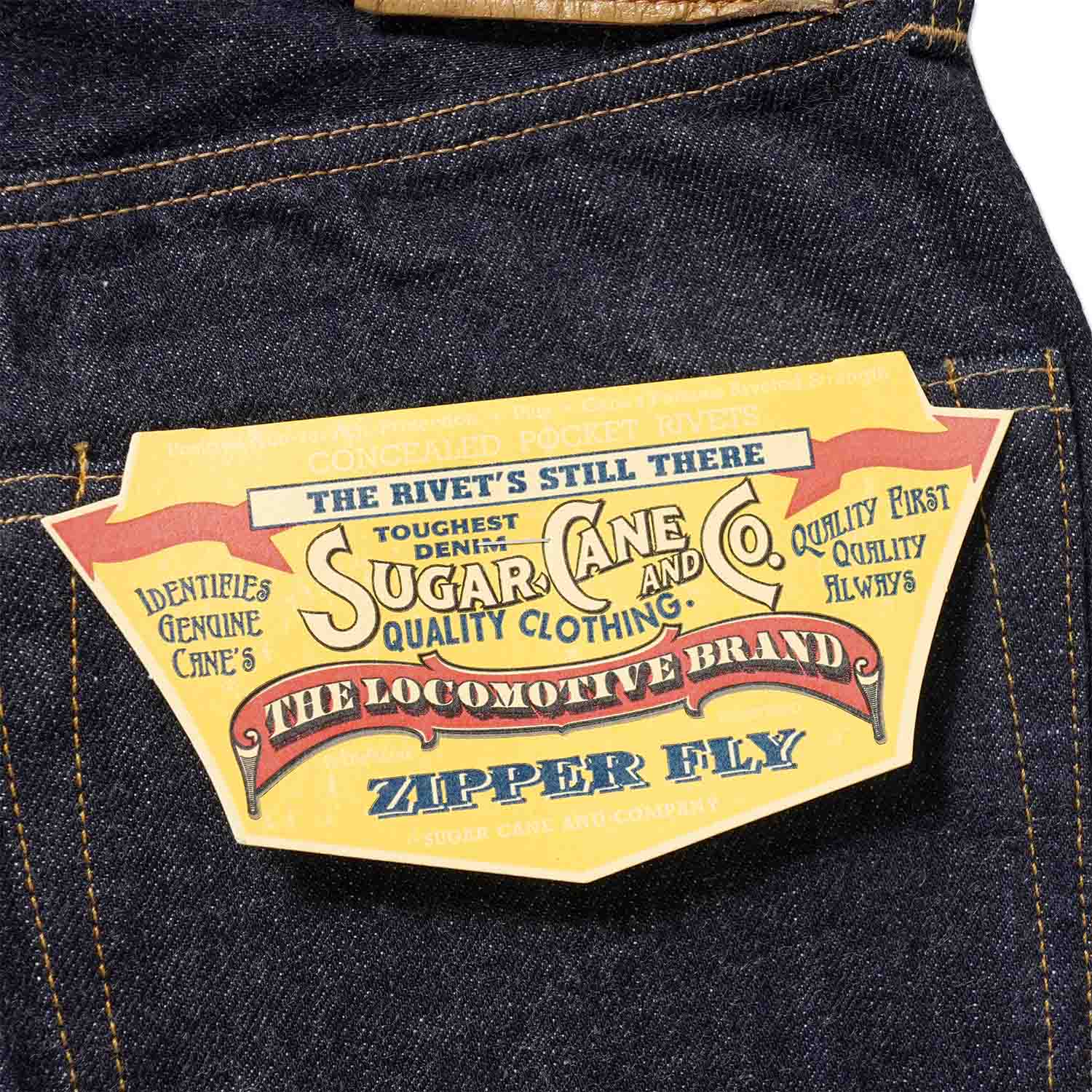 SUGAR CANE ���奬�������� �ѥ�� 14.25oz. DENIM ��1955Z MODEL�� ZIPPER FLY  SC42955A