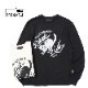 GANGSTERVILLE ����󥰥������ӥ� ĹµT����� "BLACK CAT SOCIETY - L/S T-SHIRTS"  GSV-24-AW-16