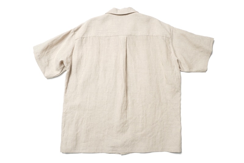 MR.OLIVE �ߥ��������꡼�� Ⱦµ ����� "FRENCH LINEN WASHABLE / OPEN COLLAR SHIRT" M251141