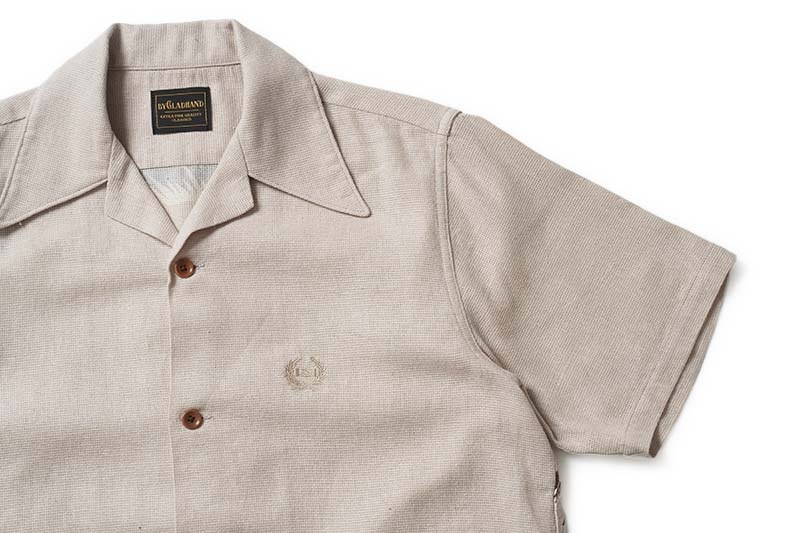 GLAD HAND åɥϥ Ⱦµ  "TROPICAL - S/S BACK PANEL SHIRTS" BYGH5113