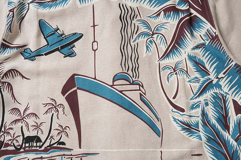 GLAD HAND åɥϥ Ⱦµ  "TROPICAL - S/S BACK PANEL SHIRTS" BYGH5113