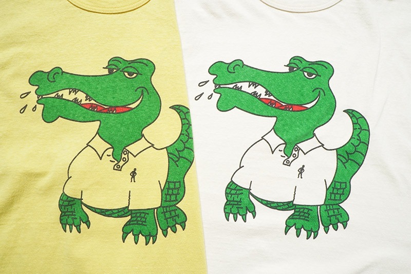 WAREHOUSE �������ϥ��� Ⱦµ T����� Lot 4064 "CROCODILE"  4064-CROCODILE(25S)