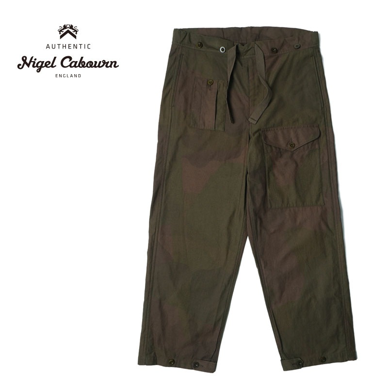 Nigel Cabourn �ʥ������륱���ܥ� �ѥ�� ��PARATROOPER PANT-CAMO�� 80510050006