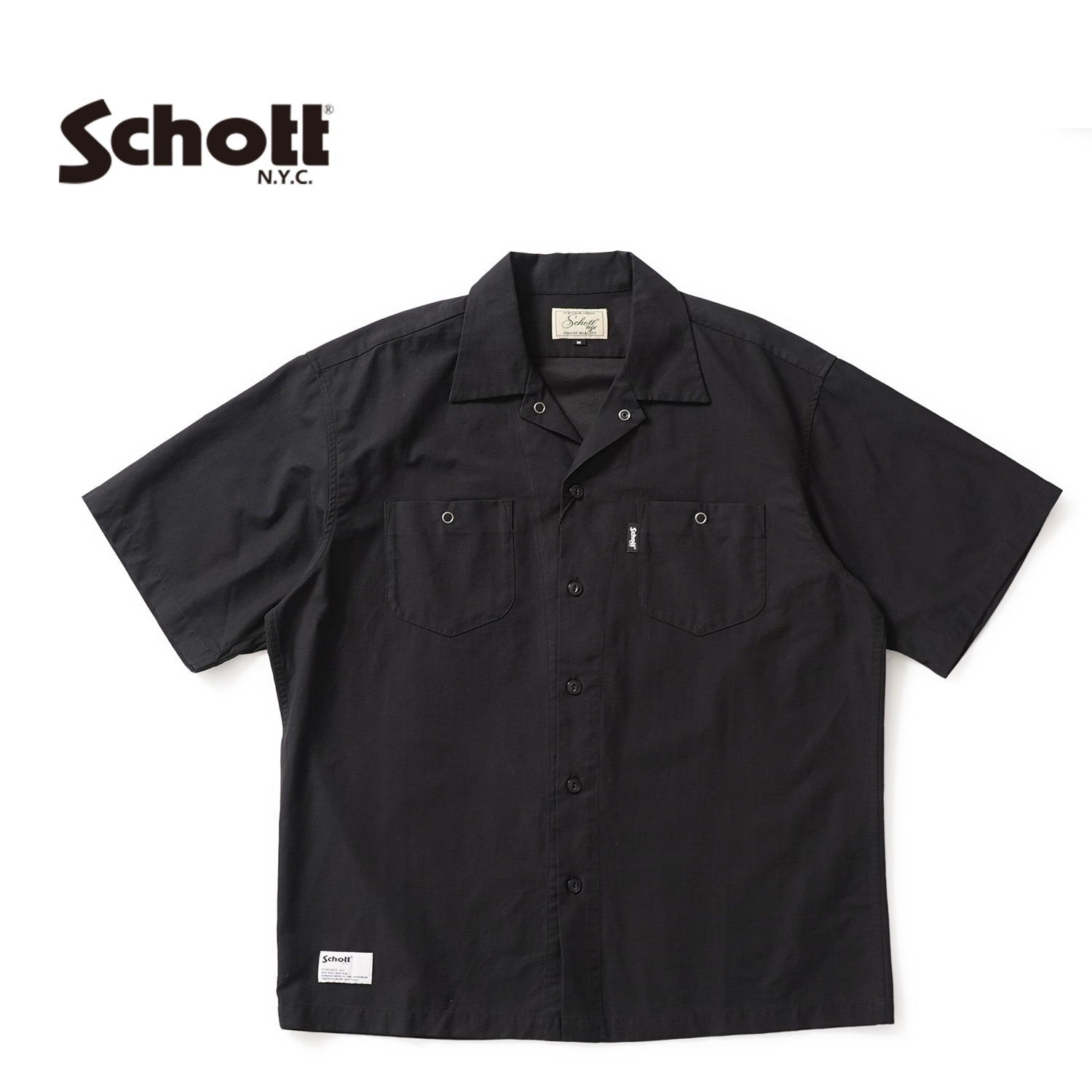 Schott ����å� Ĺµ ����� ��PLAIN NC SHIRT�� 782-6123002
