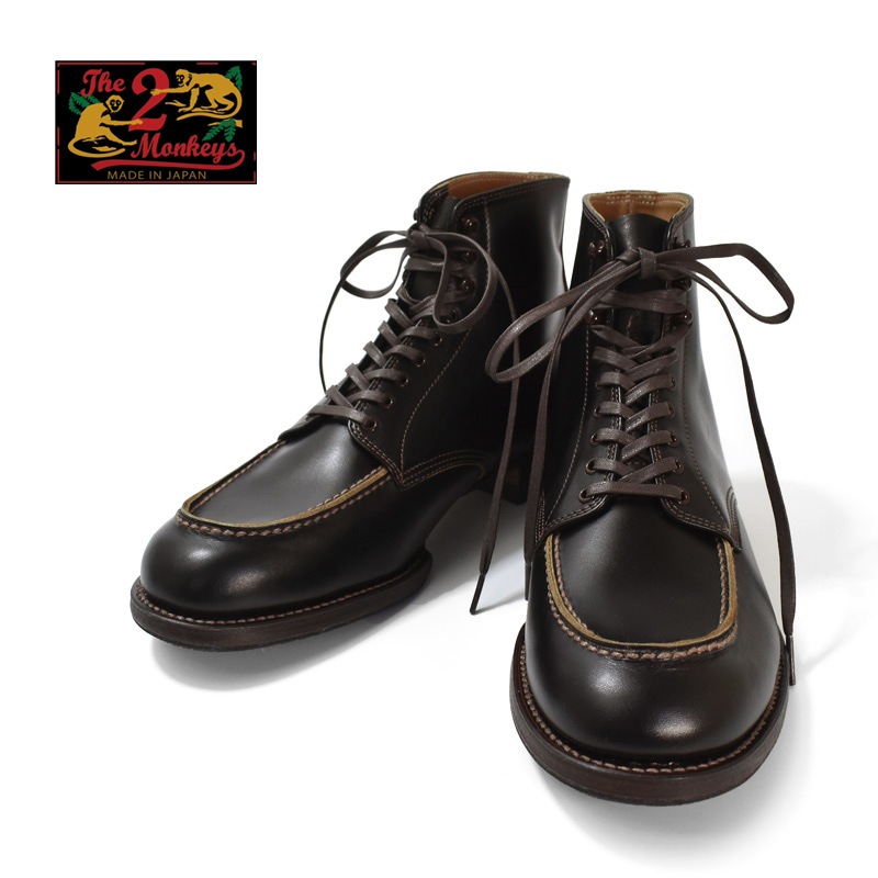 The 2 Monkeys �� �ġ���󥭡��� �� �֡��� ��The 2 Monkeys Sportif Black Calf�� TM72924