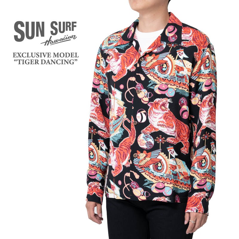 SUN SURF ���󥵡��� Ĺµ�����ϥ���� 2023 ������������ ��TIGER DANCING�� SS29047RG