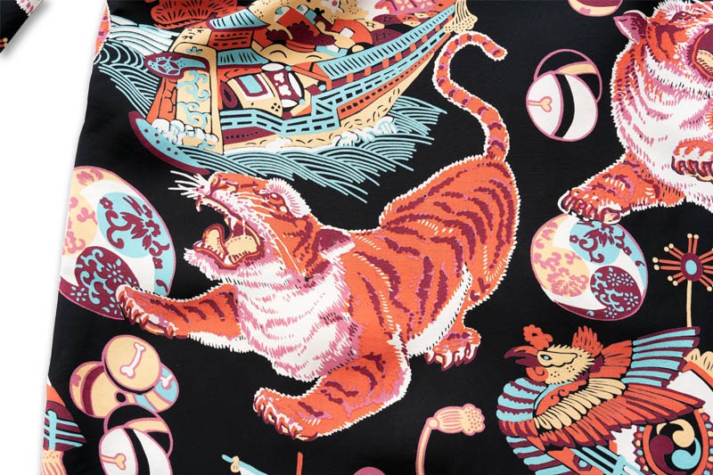 SUN SURF ���󥵡��� Ĺµ�����ϥ���� 2023 ������������ ��TIGER DANCING�� SS29047RG