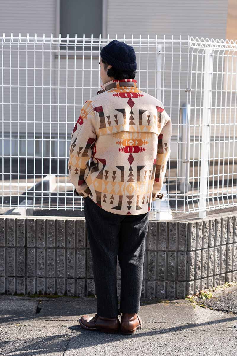 JOHN GLUCKOW ����󥰥�å��� ���㥱�åȡ�������  "STAG WOOL COAT" JG-32