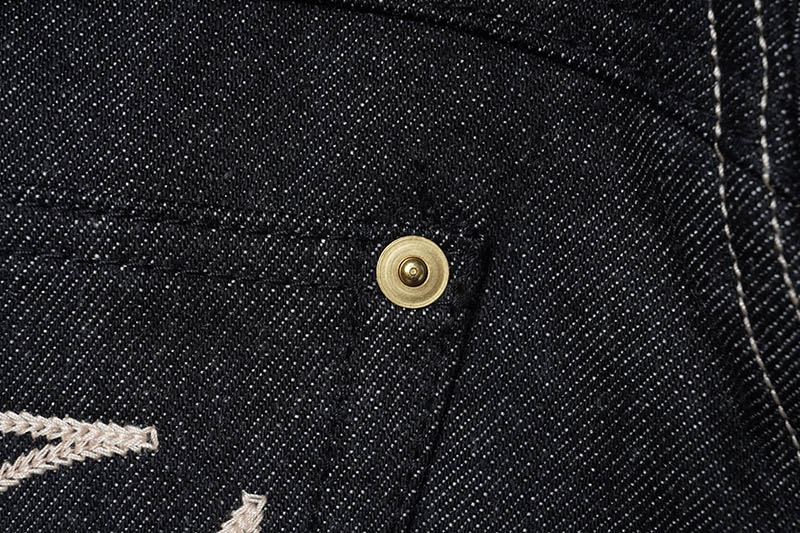 GANGSTERVILLE 󥰥ӥ ǥ˥ѥ  THUG - WIDE DENIM IRON CROSS  GSV9904