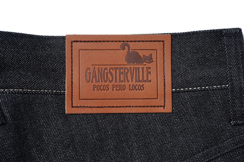 GANGSTERVILLE 󥰥ӥ ǥ˥ѥ  THUG - WIDE DENIM IRON CROSS  GSV9904