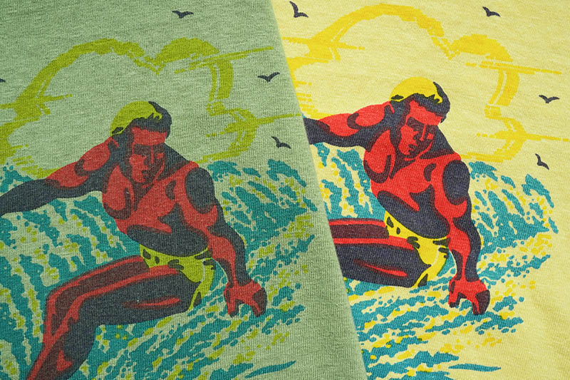 WAREHOUSE �������ϥ��� Ⱦµ T����� Lot 4064 "SURFER"  4064-SURFER(25S)