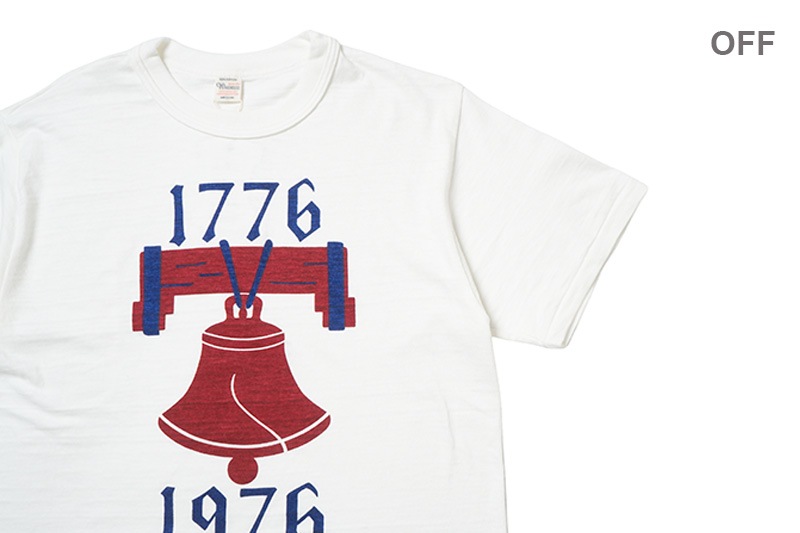 WAREHOUSE �������ϥ��� Ⱦµ T����� Lot 4601 "1776-1976"  4601-1776-1976(25S)