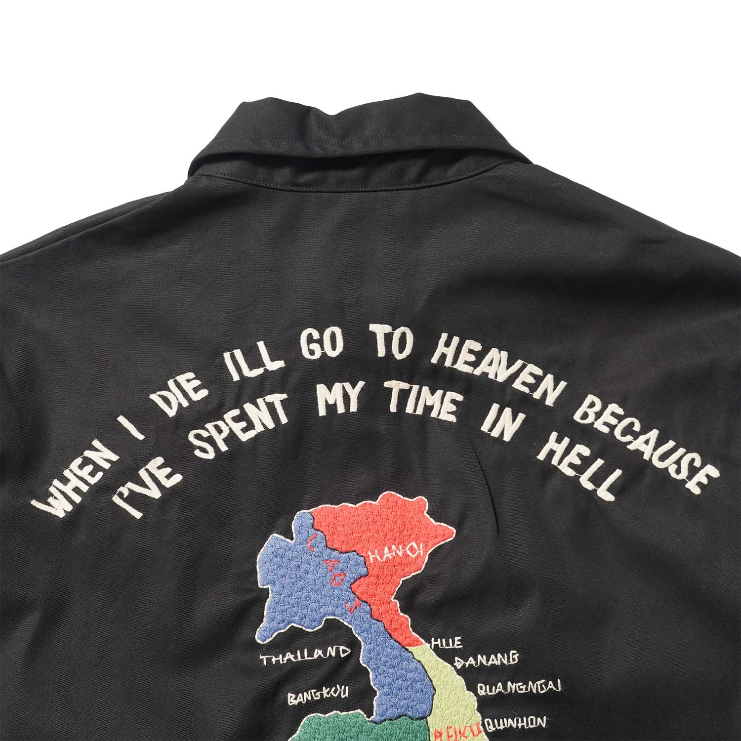 TAILOR TOYO �ơ��顼����  �٥ȥ����  Mid 1960s Style Cotton Vietnam Jacket ��VIETNAM MAP��  TT15892