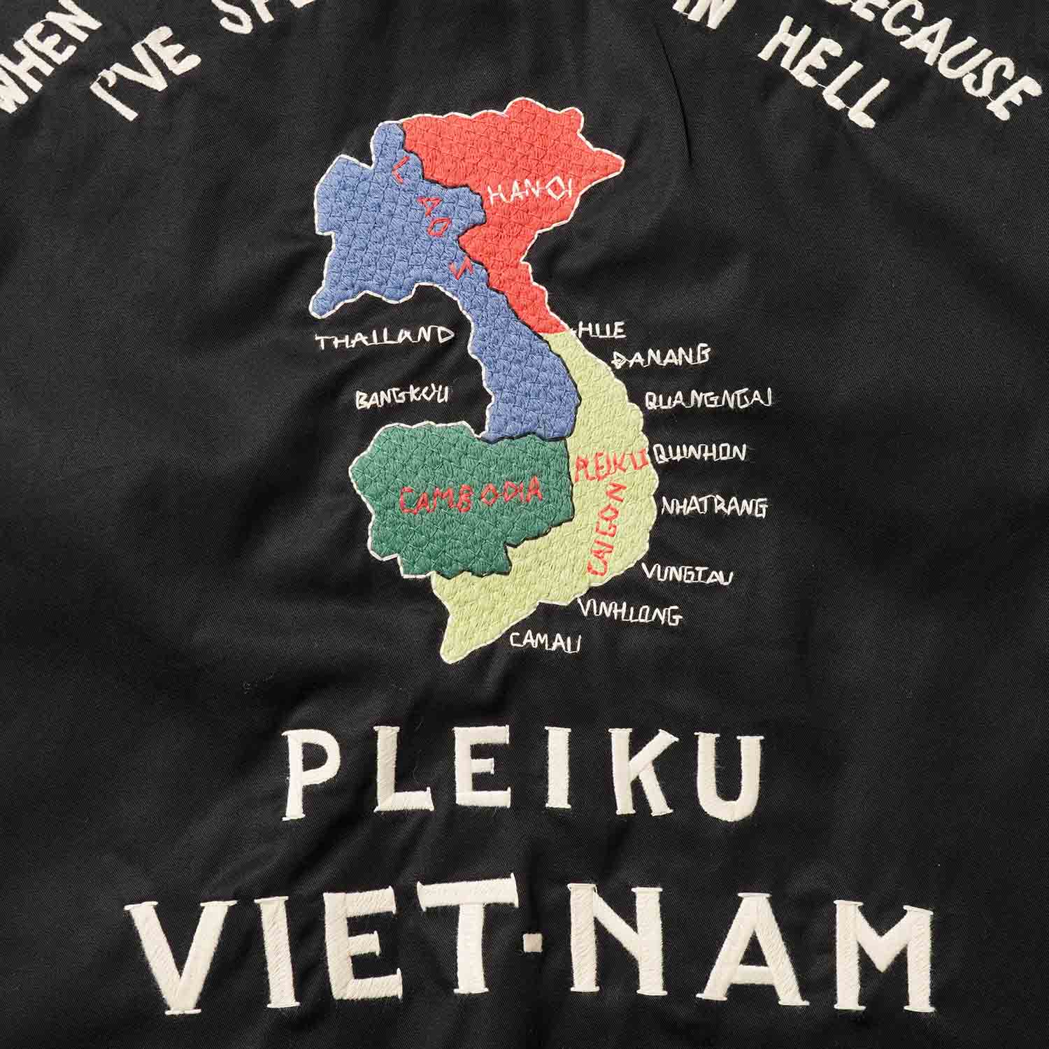 TAILOR TOYO �ơ��顼����  �٥ȥ����  Mid 1960s Style Cotton Vietnam Jacket ��VIETNAM MAP��  TT15892