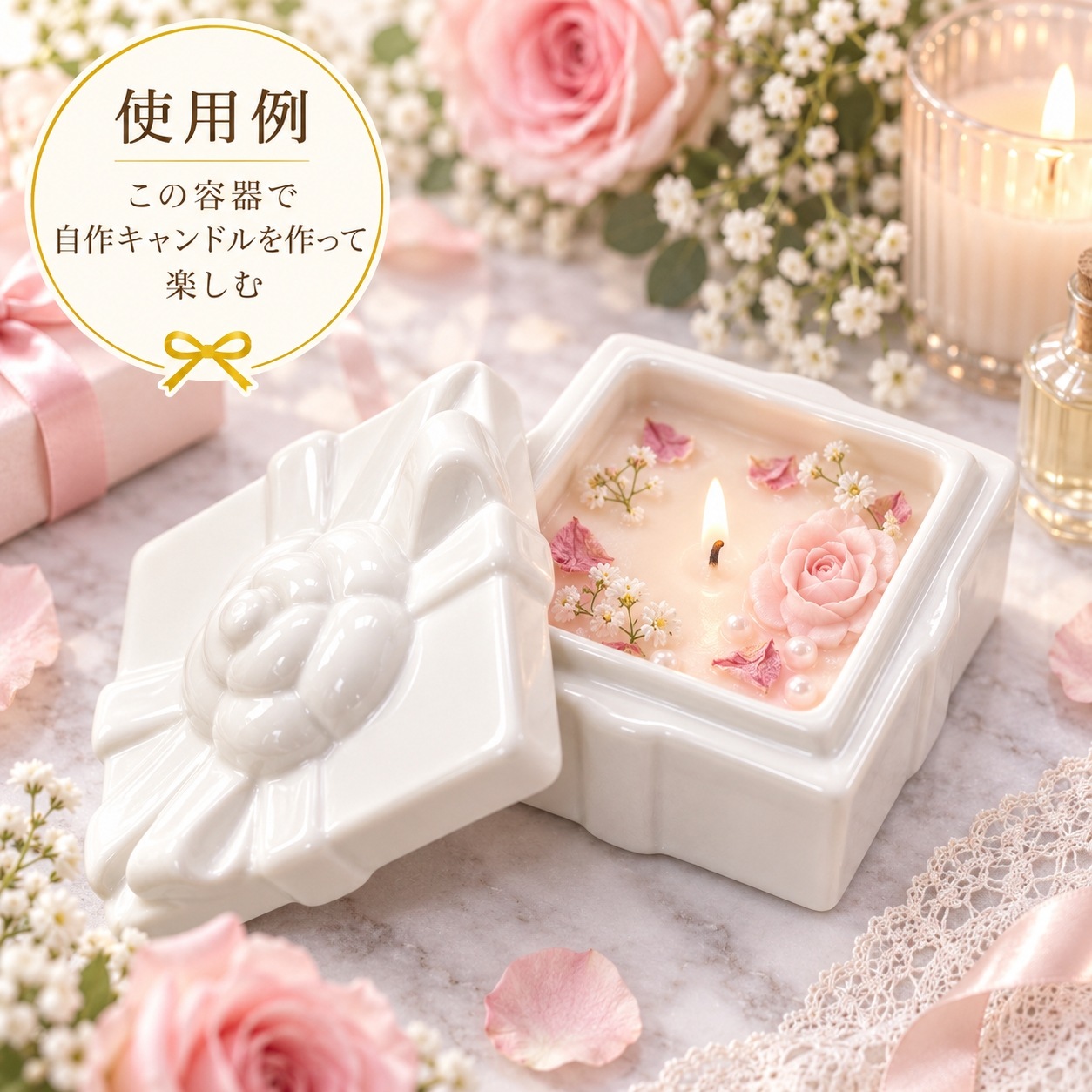 �򼧡�✦ Rose & Ribbon Gift Box ✦��