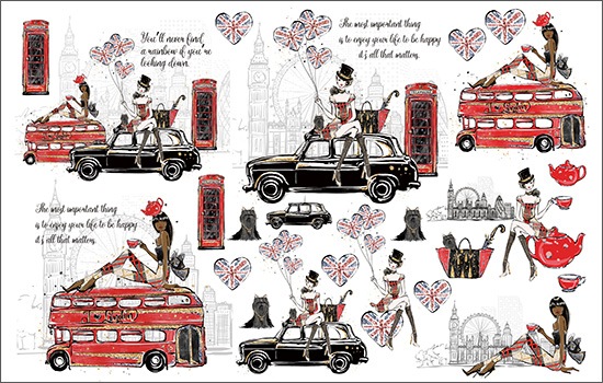 ����ƥꥢ�����륢����ž�̻� ��I LOVE LONDON�� A3