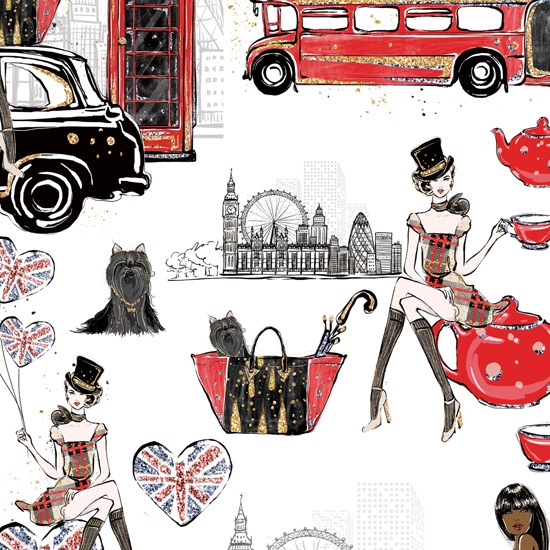 ����ƥꥢ�����륢����ž�̻� ��I LOVE LONDON�� A3