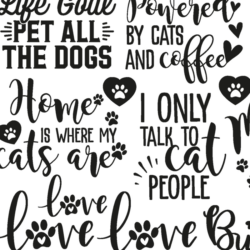 ž�̻� ��Dog&Cat Word-�ɥå�&����åȥ�ɡ� A4