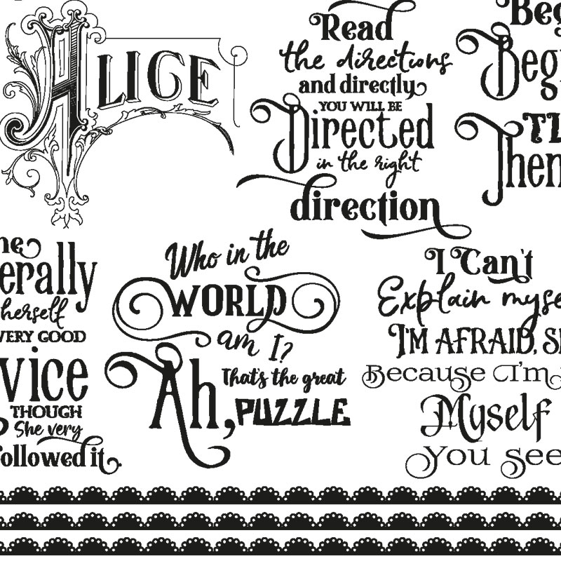 ž̻ Alice Word-ꥹɡ A4