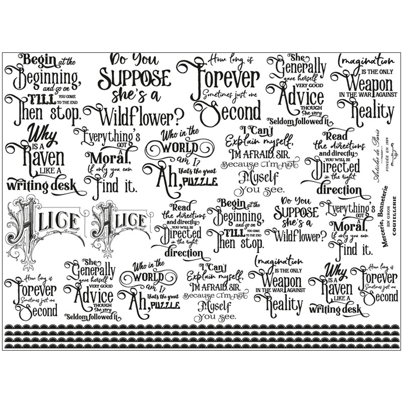 ž̻ Alice Word-ꥹɡ A4