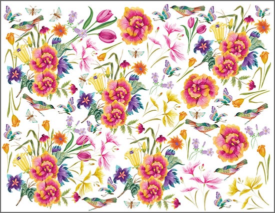 ž�̻� ��Summer Bloom ���ޡ��֥롼��� A4