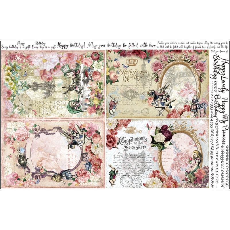 ž�̻� ��Alice letters-���ꥹ�쥿������ A3