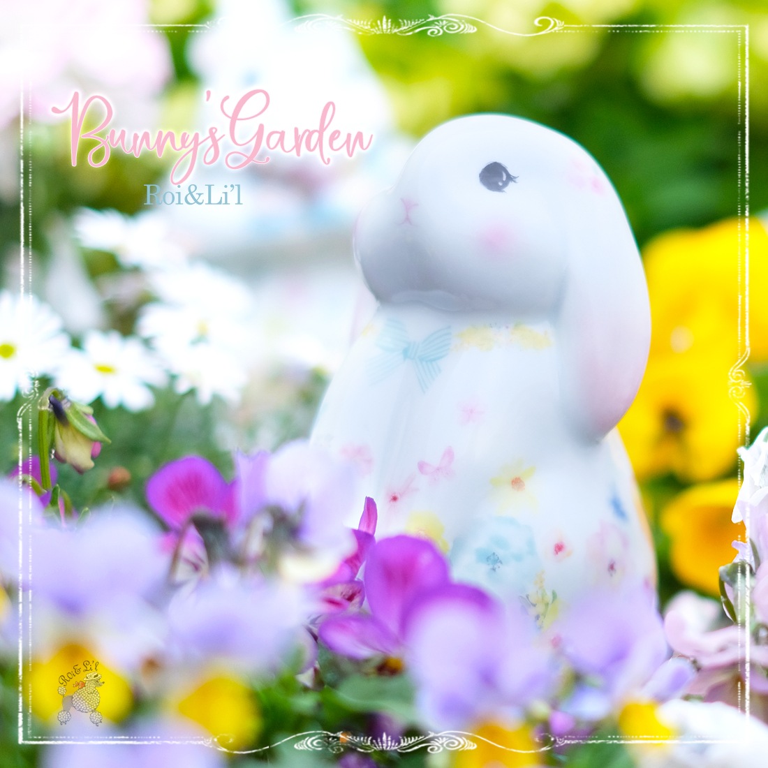 �ڤ������åȡ�ž�̻��Blooming bouquet & rabbit��2�糧�å�