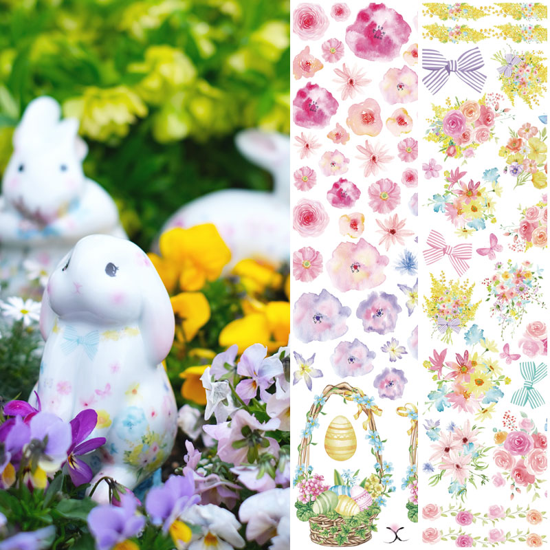 �ڤ������åȡ�ž�̻��Blooming bouquet & rabbit��2�糧�å�