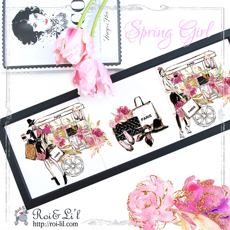 ��Spring Girl-���ץ�󥰥������ A3