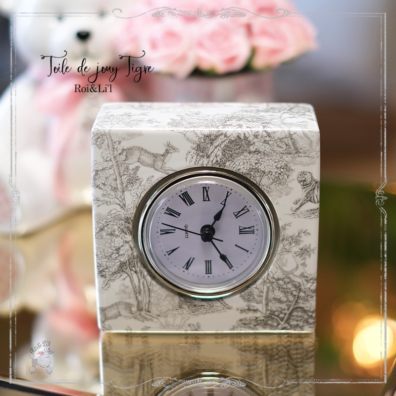 ž�̻� ��Toile de Jouy Tigre/Gray-�ȥ��ɥ��奤��������/���졼��A3