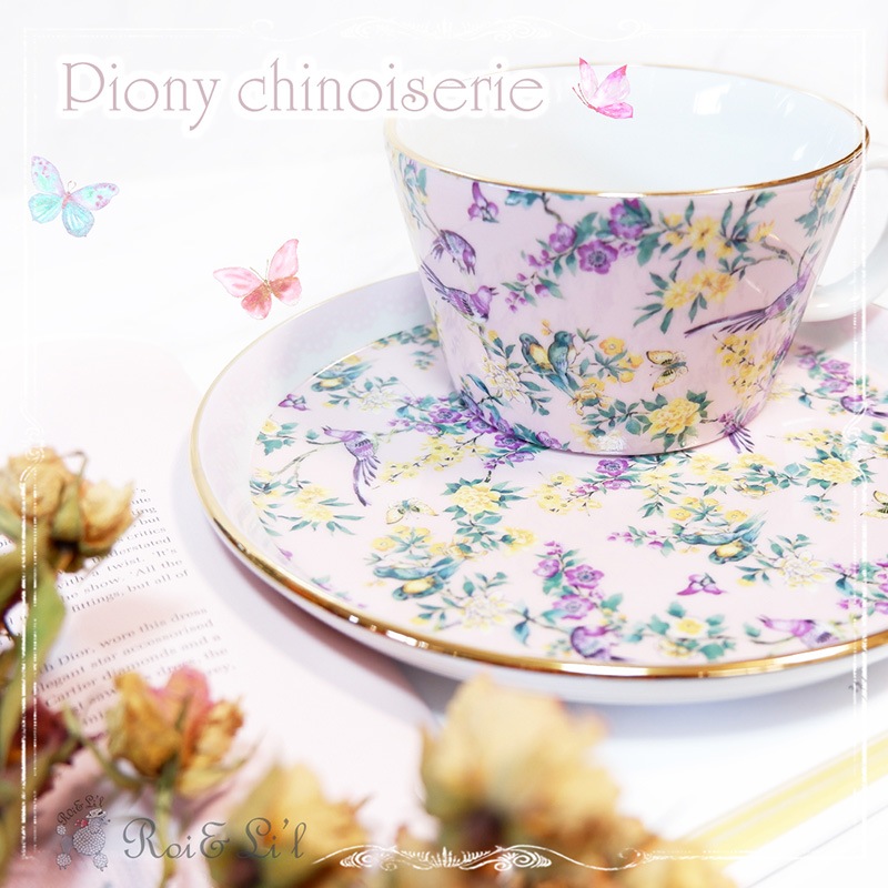 ž�̻� ��Piony chinoiserie - �ԥ��ˡ����Υ梁��� A3