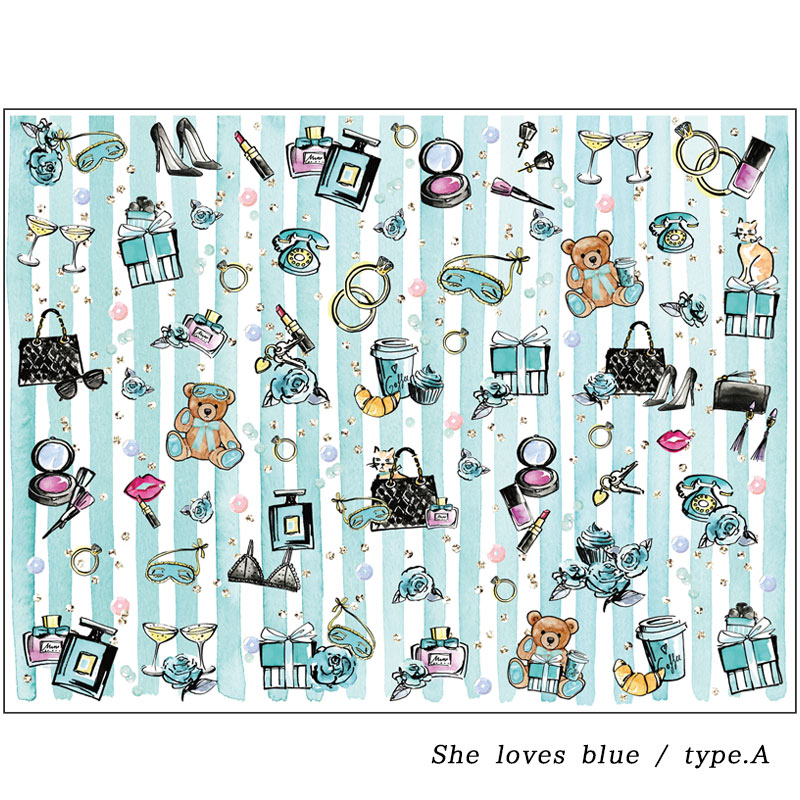 ž̻She loves blue A&B A4