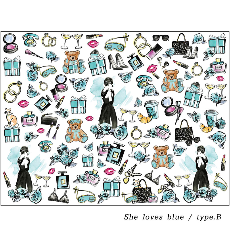 ž̻She loves blue A&B A4