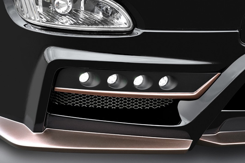 ROJAM IRT ハリアー 30系 LED 4PCアタッチメントキット