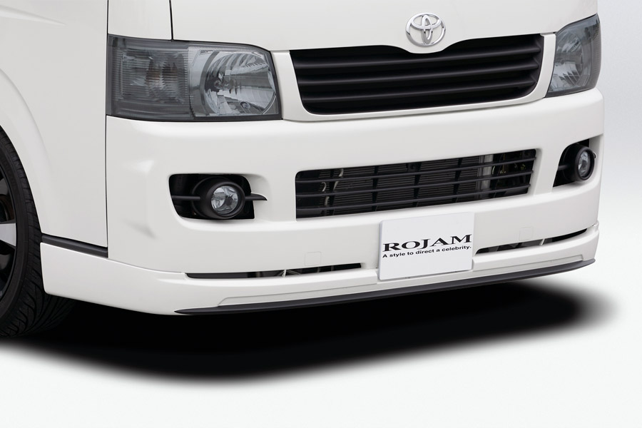 ROJAM IRT ハイエース 200系 フロントリップスポイラー