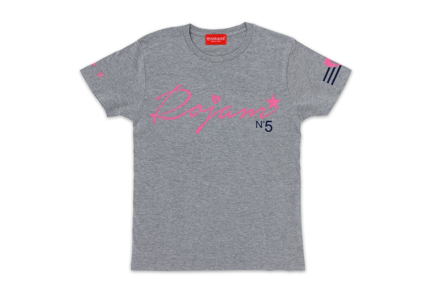 ROJAM Tシャツ “グレー” ユニセックスモデル