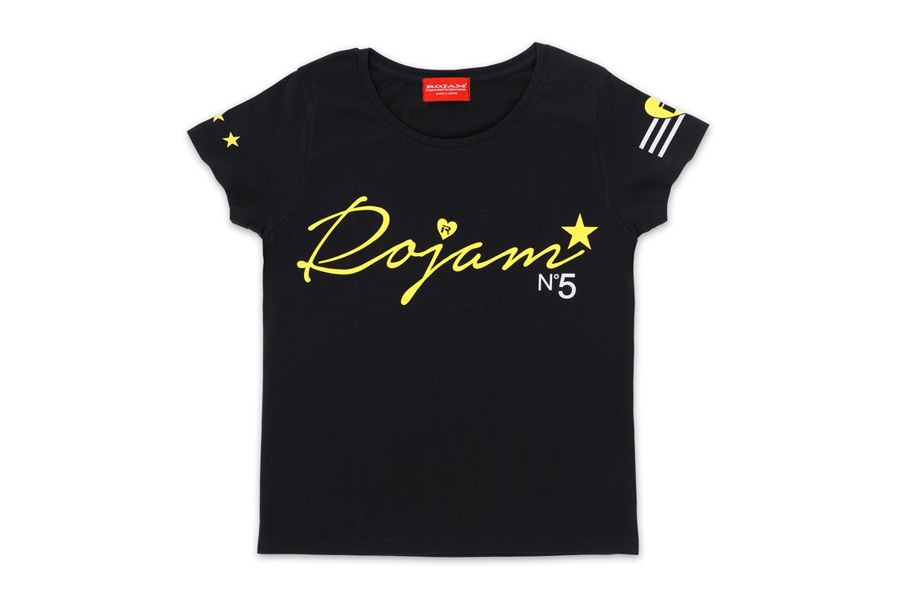 ROJAM Tシャツ “ブラック” レディースモデル