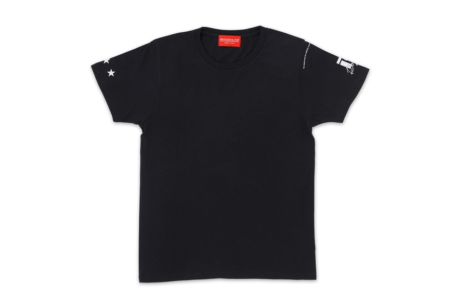 ROJAM Tシャツ “ブラック” ユニセックスモデル