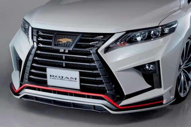 ROJAM IRT GENIK ハリアー 60系 前期 フロントバンパースポイラー Ver.1 LEDレスVer. PCS/DRCC対応アタッチメント付属