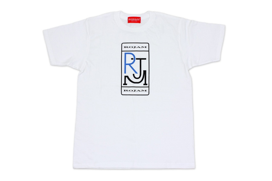 ROJAM Tシャツ  “ホワイト” ユニセックスモデル