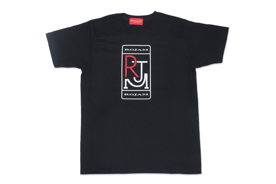 ROJAM Tシャツ “ブラック” ユニセックスモデル