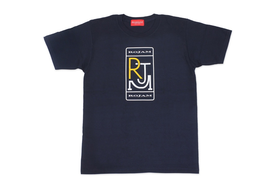 ROJAM Tシャツ  “ネイビー” ユニセックスモデル