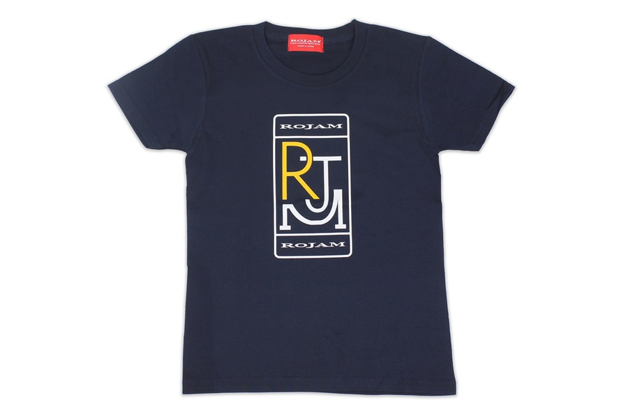 ROJAM Tシャツ  “ネイビー” レディースモデル