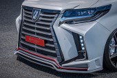 ROJAM IRT GENIK アルファード 30系 後期 フロントバンパースポイラー LEDVer.