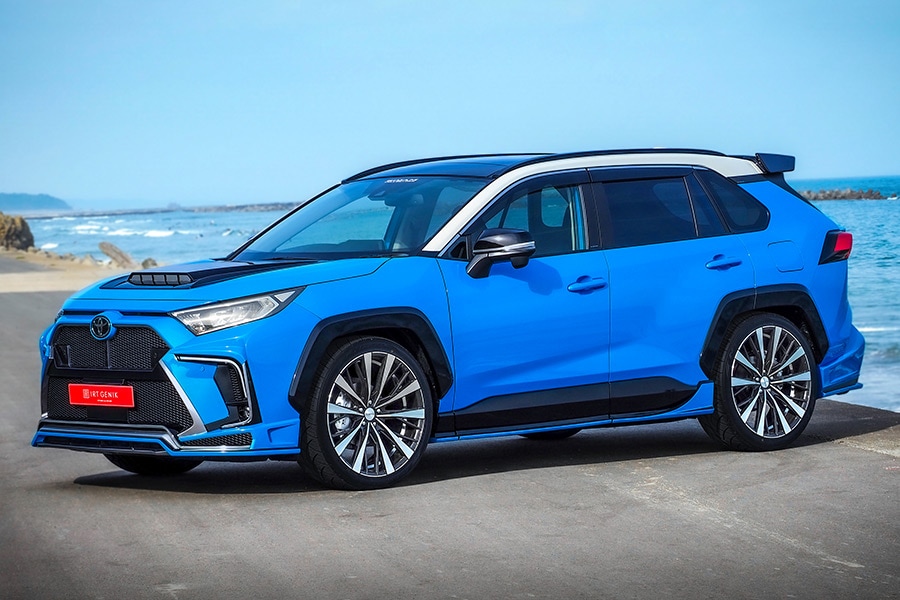 ROJAM IRT GENIK RAV4 50系 アドベンチャー フロントバンパー・サイド